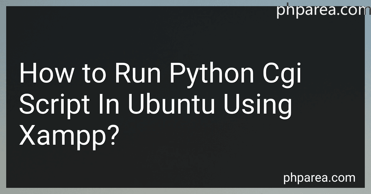 How to Run Python Cgi Script In Ubuntu Using Xampp? preview