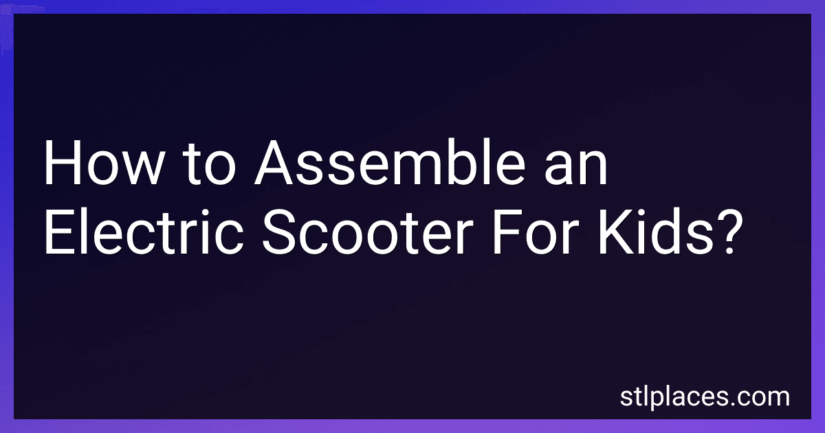 How to Assemble an Electric Scooter For Kids? preview