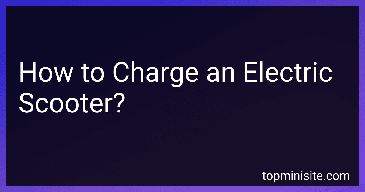 How to Charge an Electric Scooter? image
