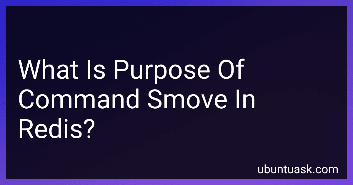 What Is Purpose Of Command Smove In Redis? image