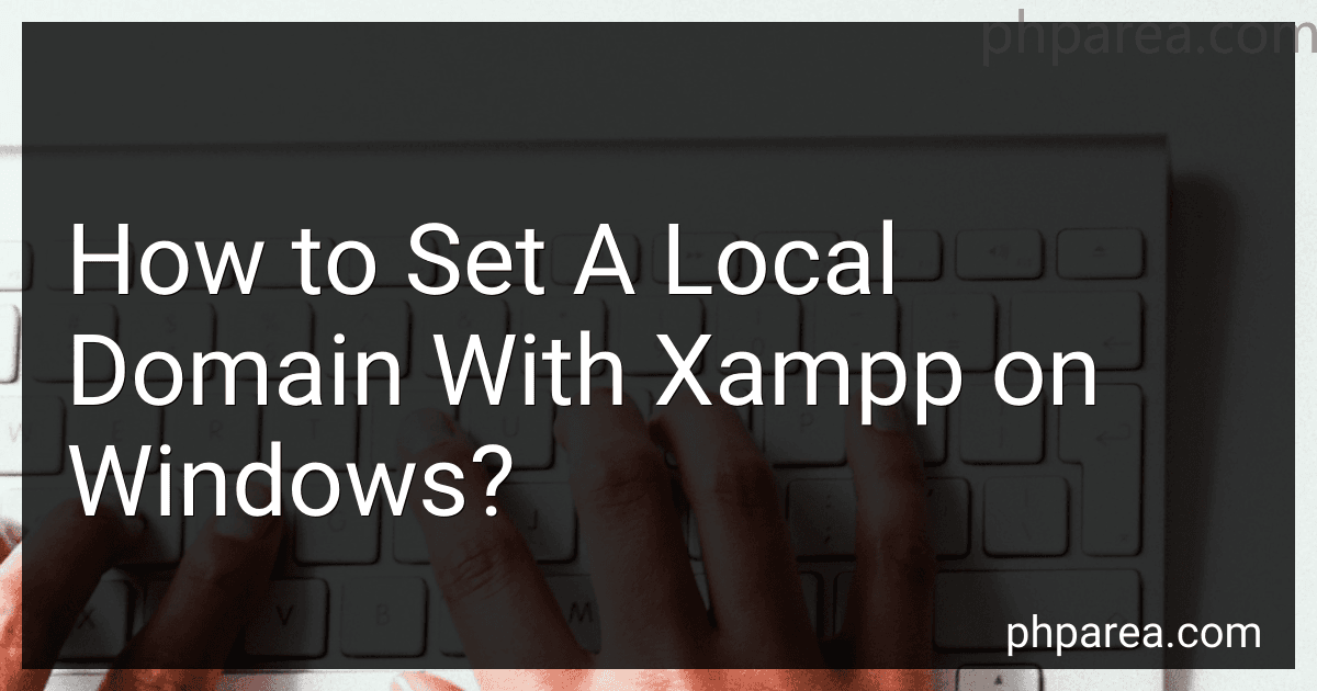 How to Set A Local Domain With Xampp on Windows? image