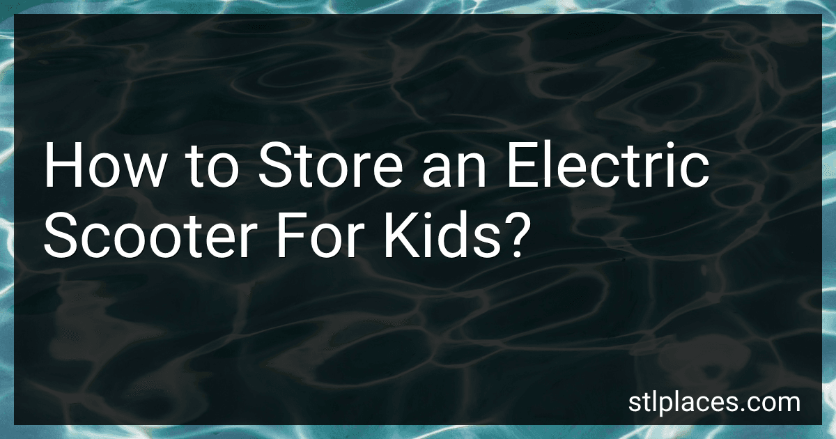 How to Store an Electric Scooter For Kids? preview
