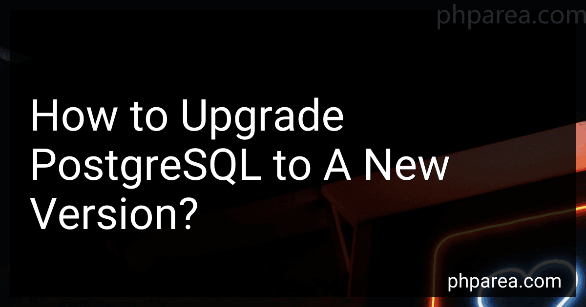 How to Upgrade PostgreSQL to A New Version? image