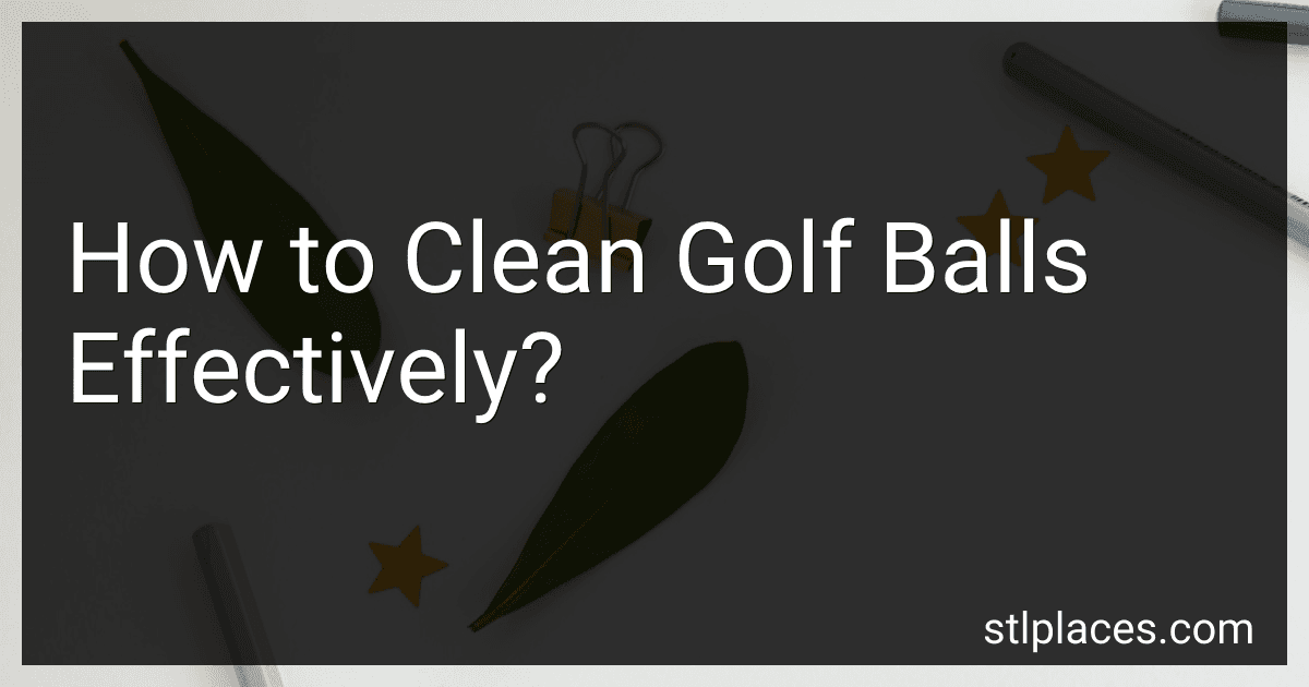 How to Clean Golf Balls Effectively? image