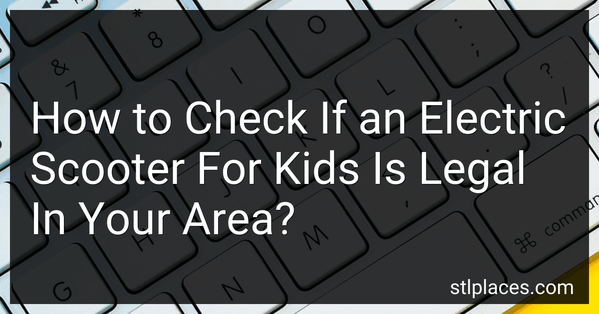 How to Check If an Electric Scooter For Kids Is Legal In Your Area? preview
