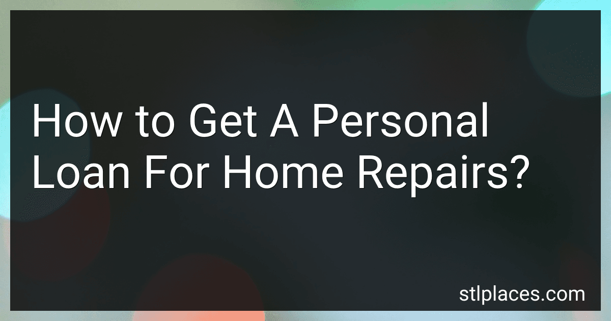 How to Get A Personal Loan For Home Repairs? image