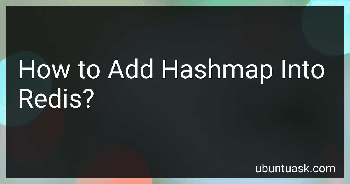 How to Add Hashmap Into Redis? image
