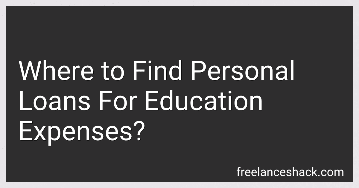 Where to Find Personal Loans For Education Expenses? image