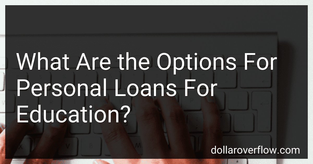 What Are the Options For Personal Loans For Education? image