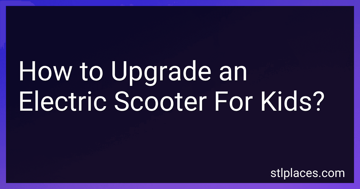 How to Upgrade an Electric Scooter For Kids? preview