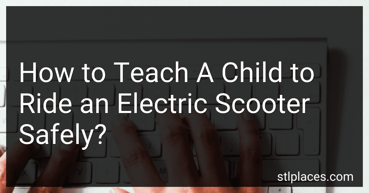 How to Teach A Child to Ride an Electric Scooter Safely? image