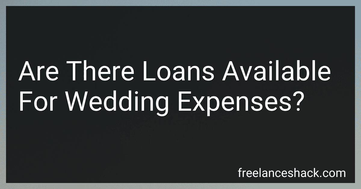 Are There Loans Available For Wedding Expenses? image