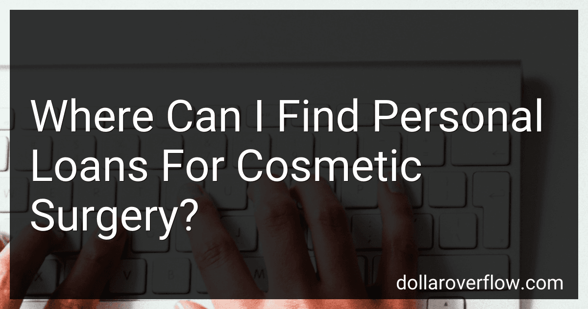 Where Can I Find Personal Loans For Cosmetic Surgery? image