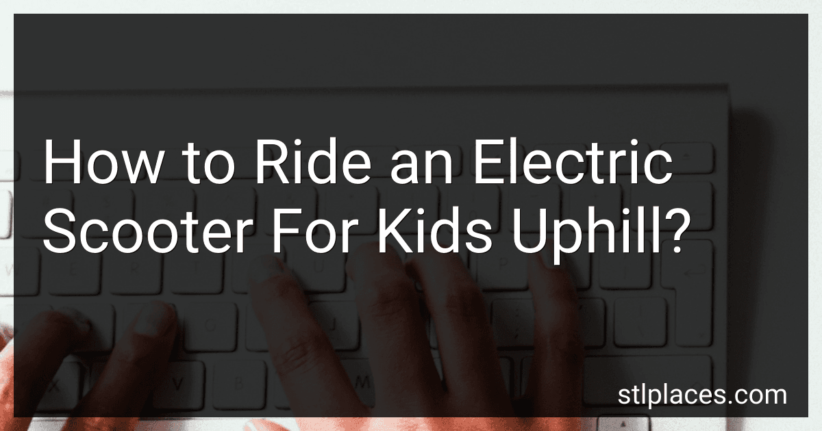 How to Ride an Electric Scooter For Kids Uphill? preview