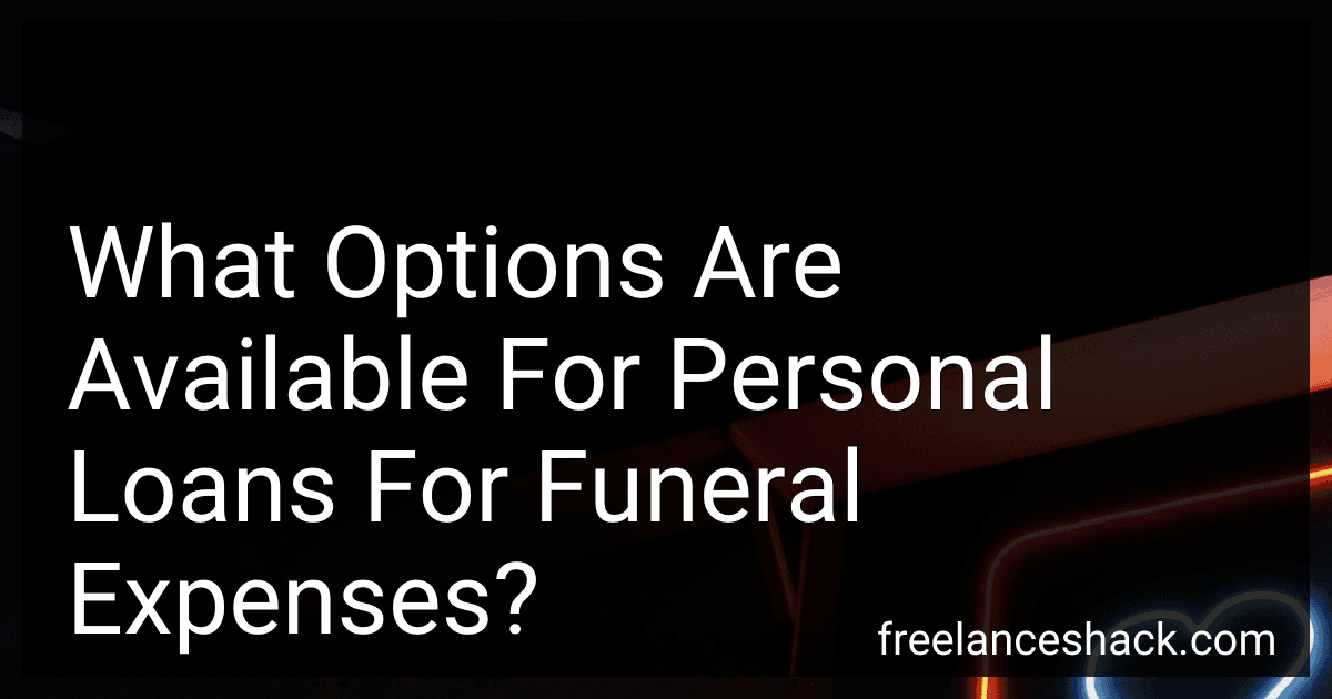 What Options Are Available For Personal Loans For Funeral Expenses? image