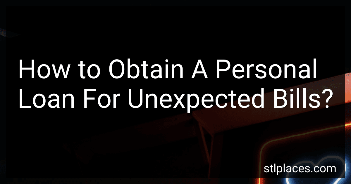 How to Obtain A Personal Loan For Unexpected Bills? preview