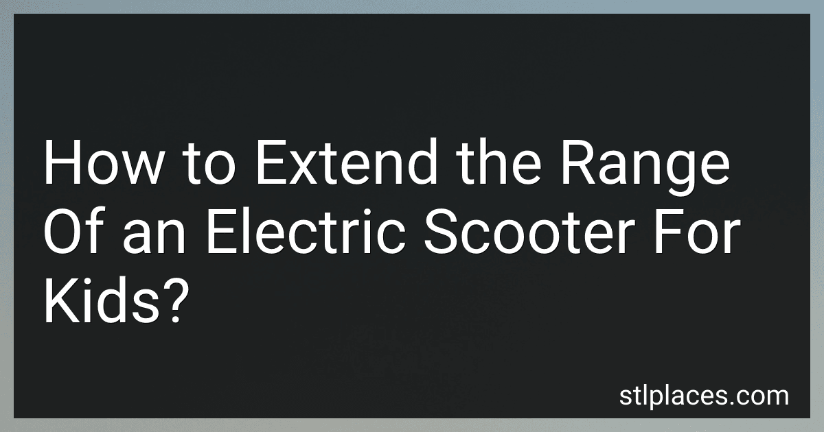 How to Extend the Range Of an Electric Scooter For Kids? preview