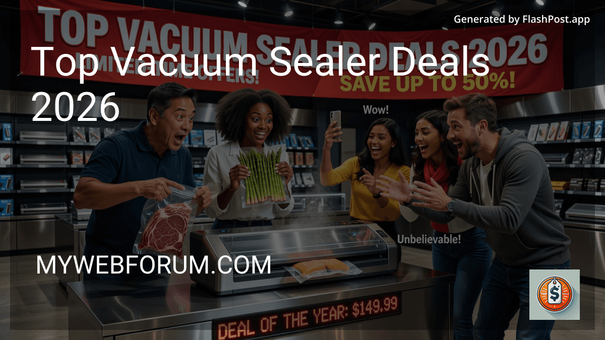 Top Vacuum Sealer Deals 2026 in 2026 preview