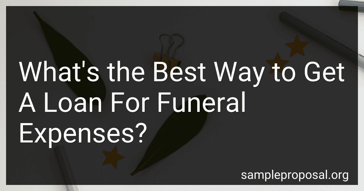 What's the Best Way to Get A Loan For Funeral Expenses? preview
