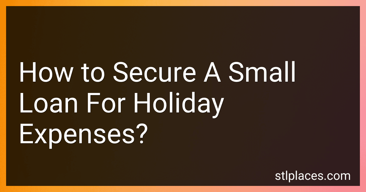 How to Secure A Small Loan For Holiday Expenses? preview