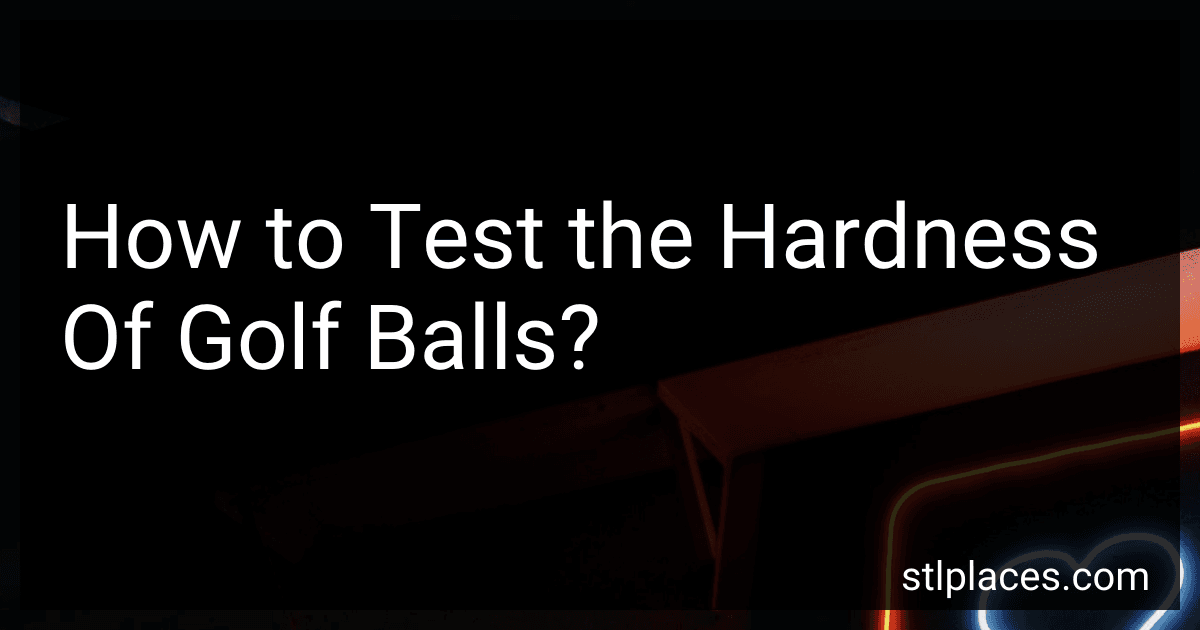 How to Test the Hardness Of Golf Balls? image