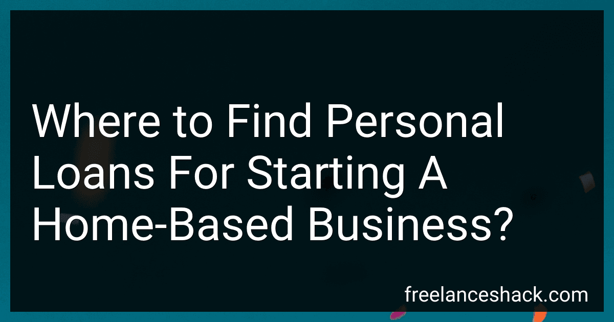 Where to Find Personal Loans For Starting A Home-Based Business? image