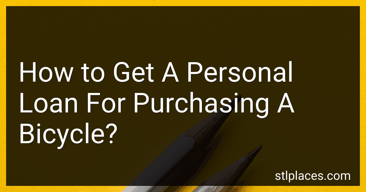 How to Get A Personal Loan For Purchasing A Bicycle? image