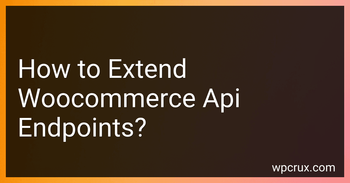 How to Extend Woocommerce Api Endpoints? image
