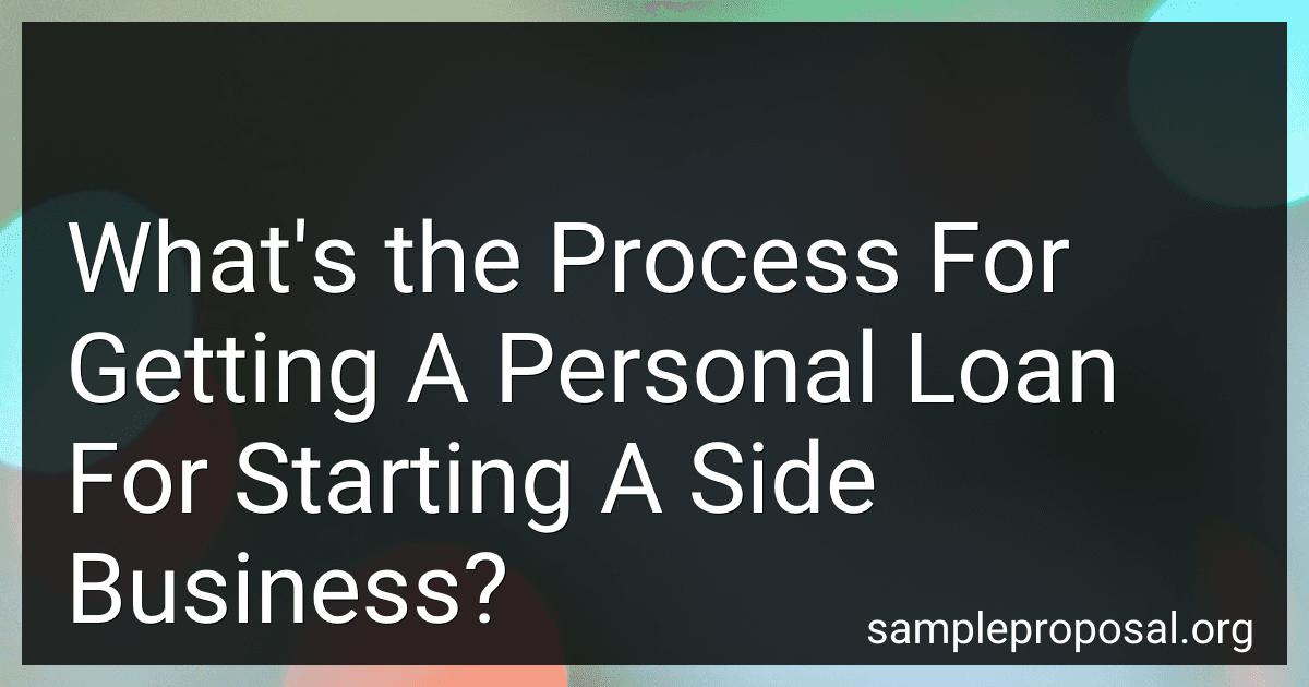 What's the Process For Getting A Personal Loan For Starting A Side Business? image