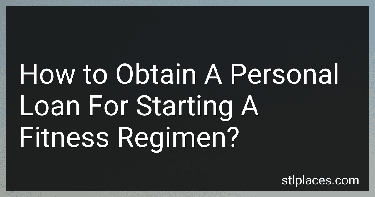 How to Obtain A Personal Loan For Starting A Fitness Regimen? preview