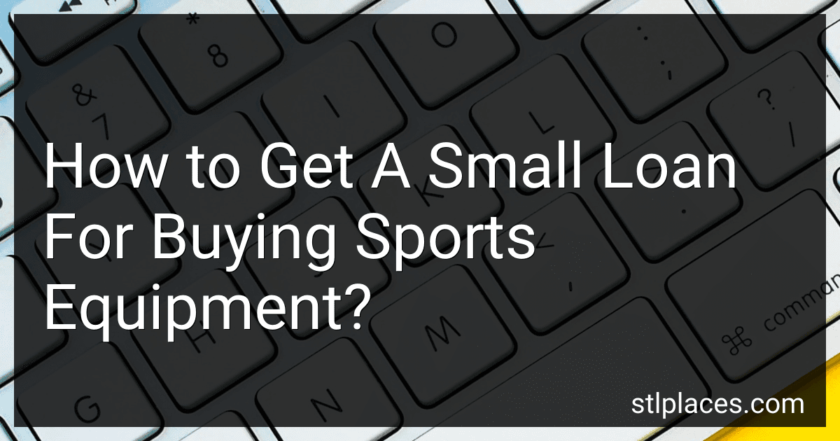How to Get A Small Loan For Buying Sports Equipment? preview