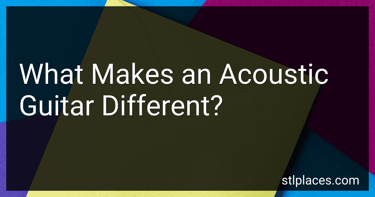 What Makes an Acoustic Guitar Different? image