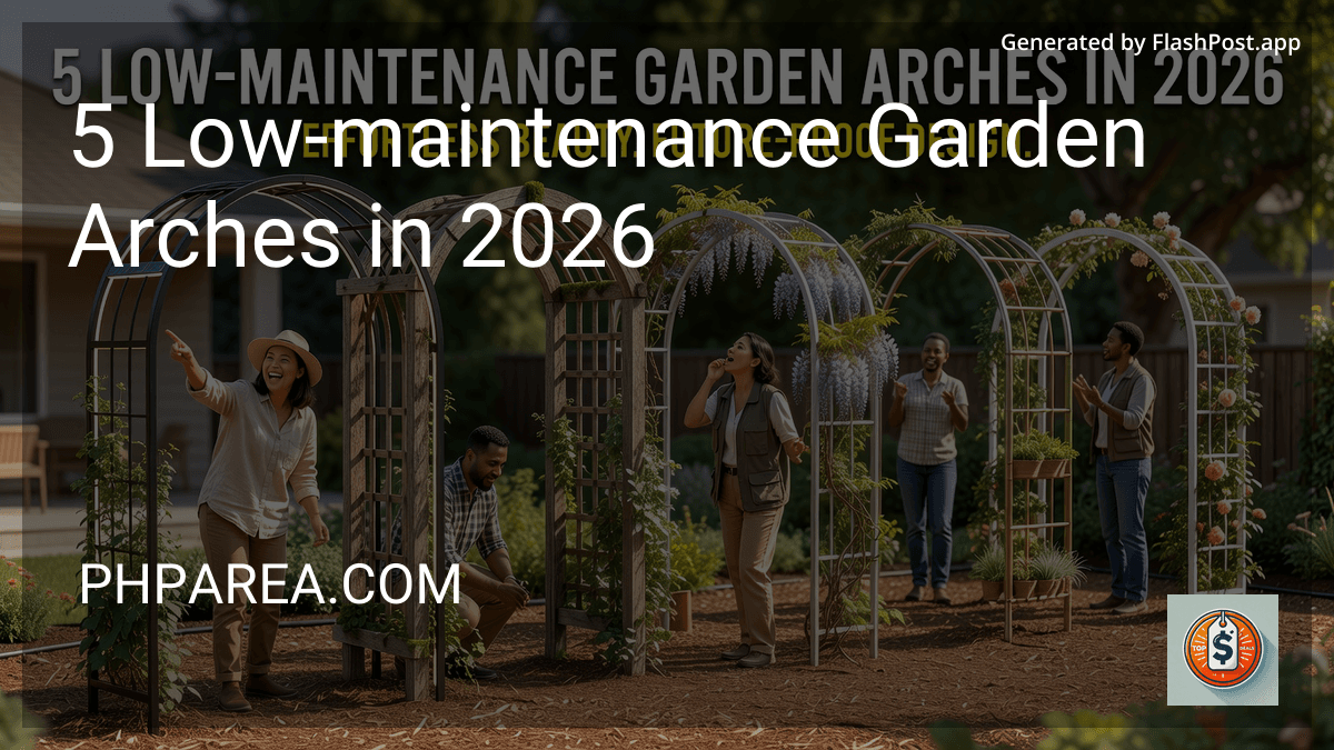 10 Low-maintenance Garden Arches in 2026 preview