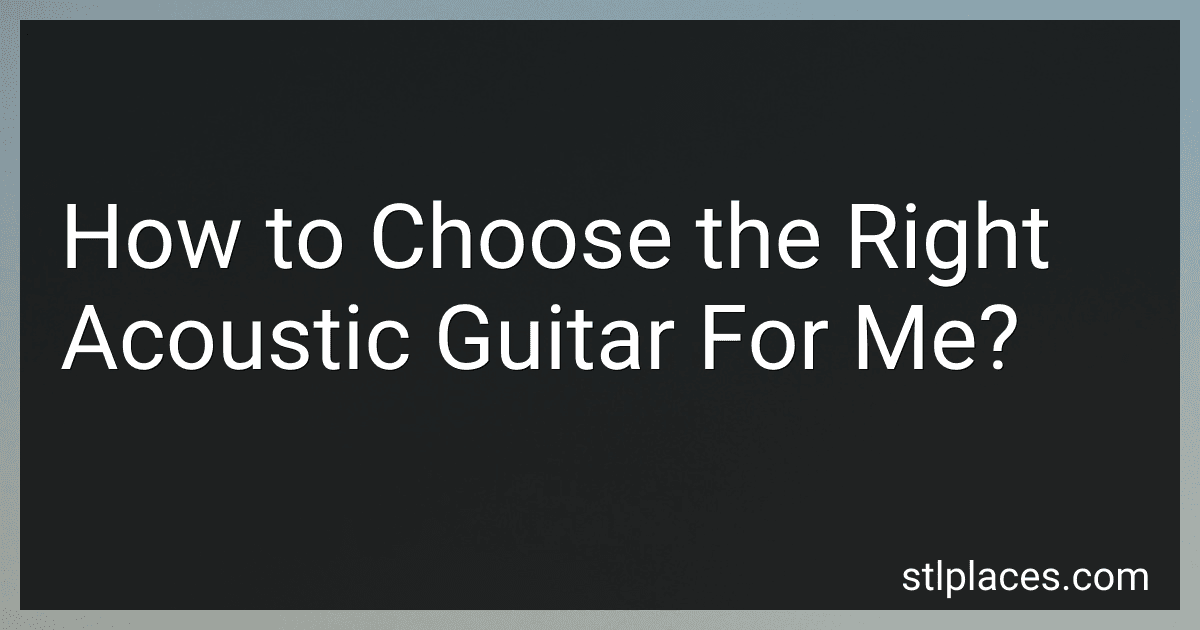 How to Choose the Right Acoustic Guitar For Me? preview