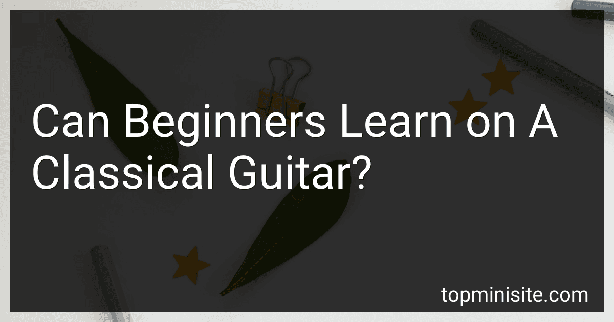 Can Beginners Learn on A Classical Guitar? image