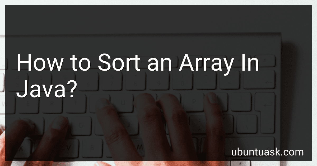 How to Sort an Array In Java? image