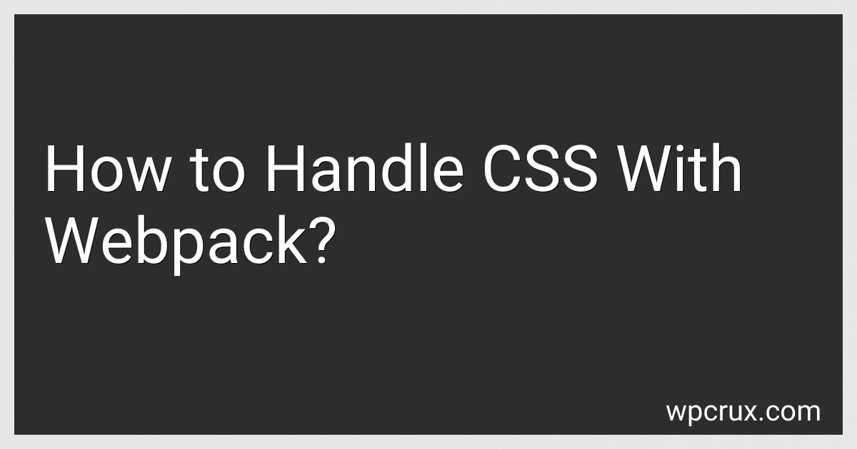 How to Handle CSS With Webpack? image