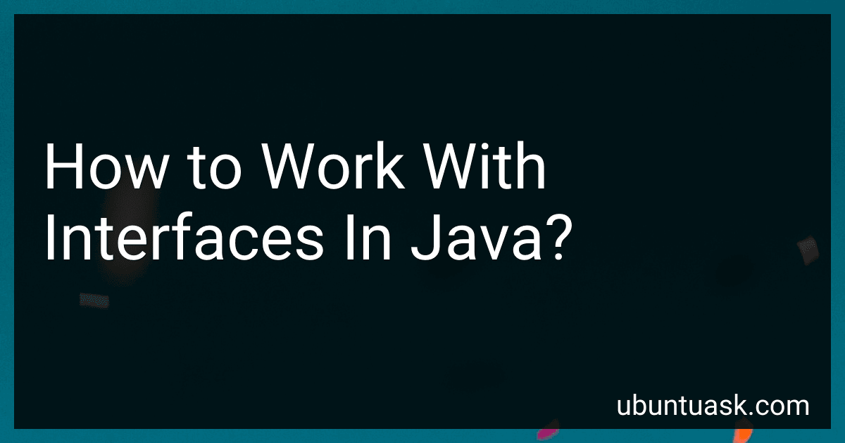 How to Work With Interfaces In Java? image