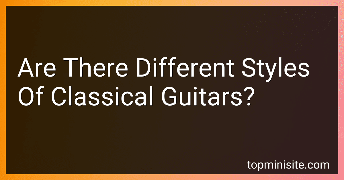 Are There Different Styles Of Classical Guitars? image