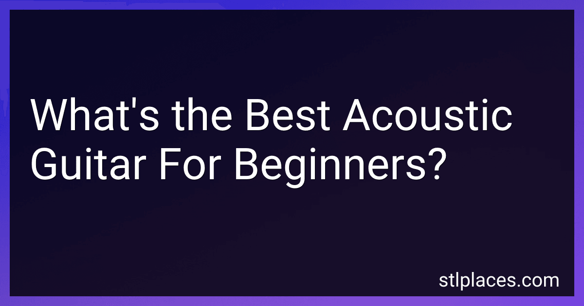 What's the Best Acoustic Guitar For Beginners? preview