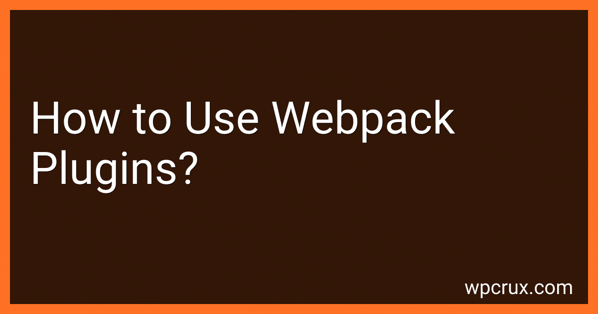 How to Use Webpack Plugins? image