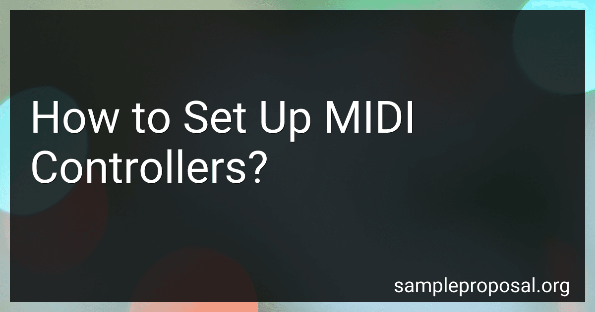 How to Set Up MIDI Controllers? image