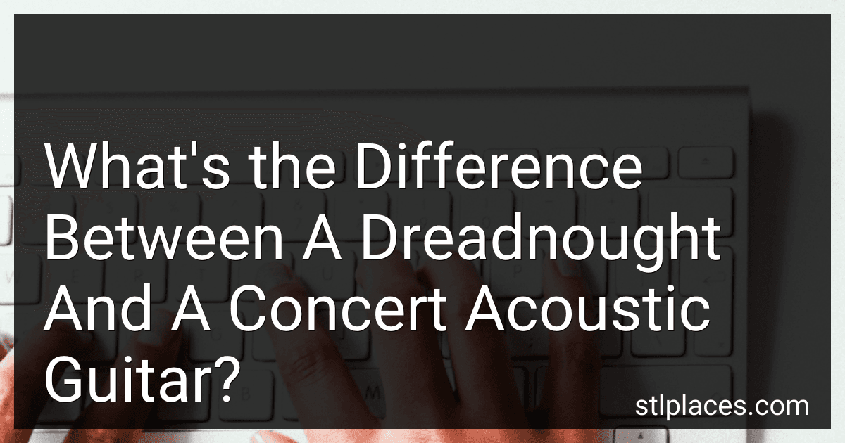 What's the Difference Between A Dreadnought And A Concert Acoustic Guitar? preview