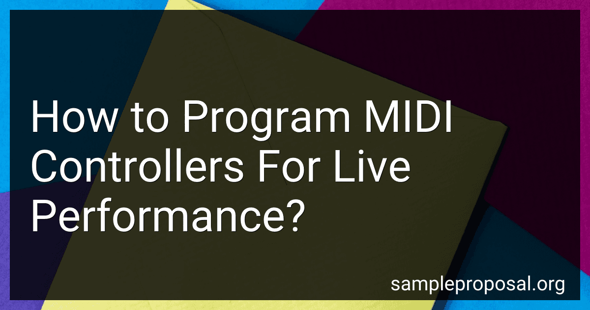 How to Program MIDI Controllers For Live Performance? image