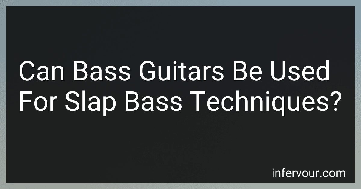 Can Bass Guitars Be Used For Slap Bass Techniques? image