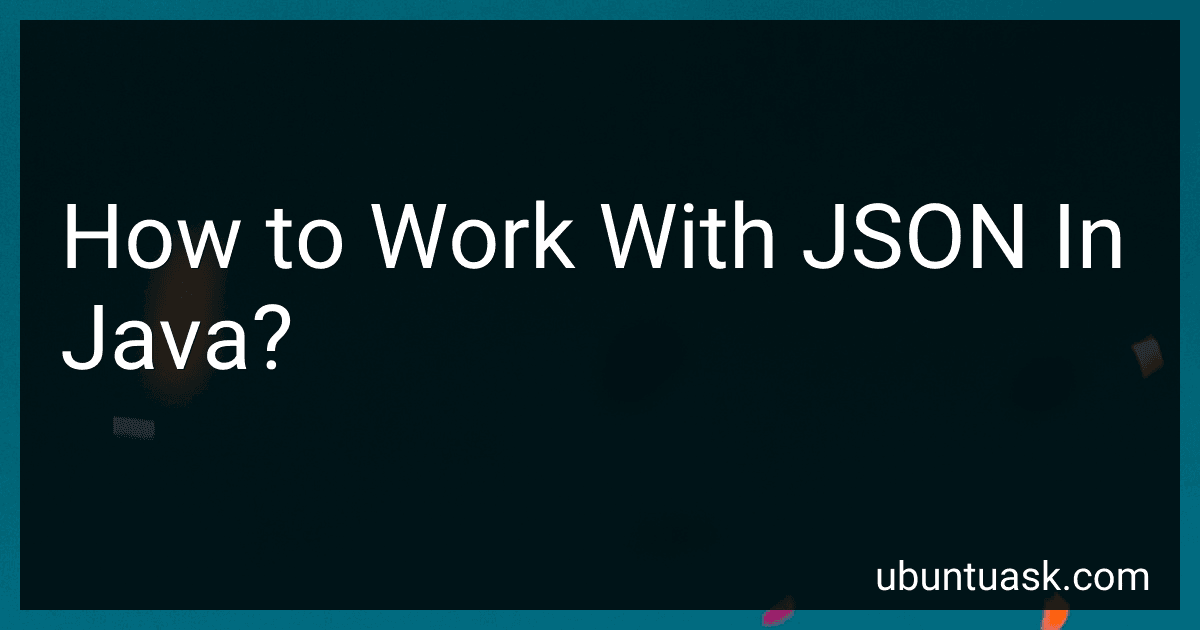 How to Work With JSON In Java? image