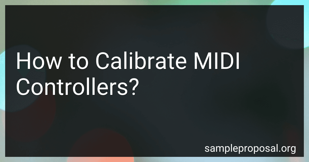 How to Calibrate MIDI Controllers? image