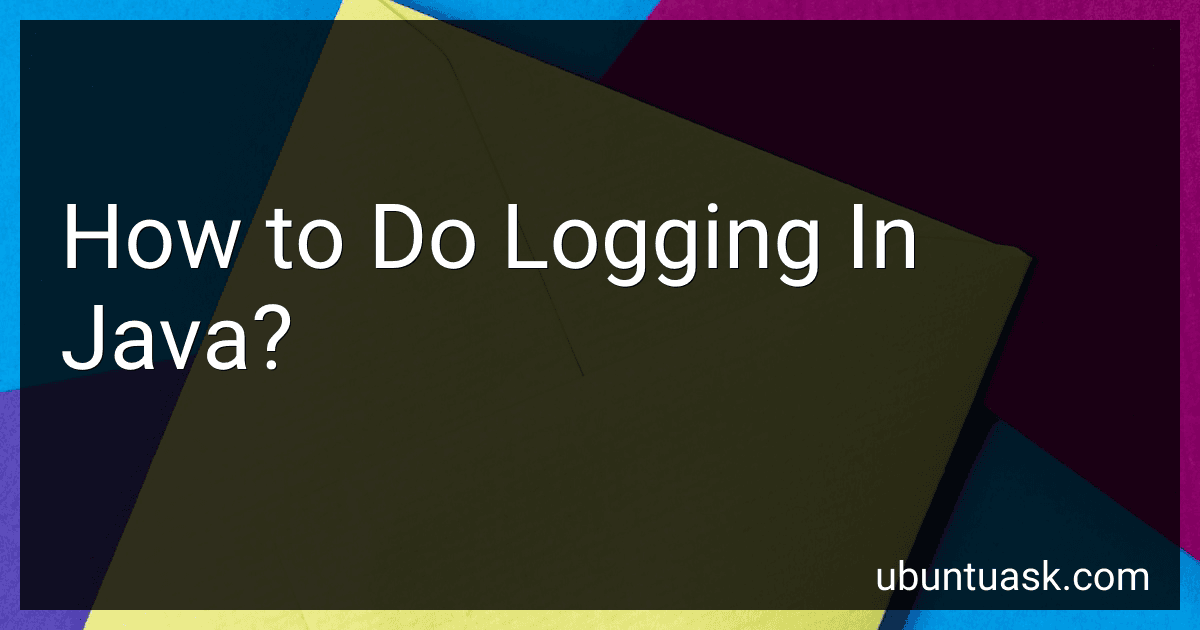 How to Do Logging In Java? image
