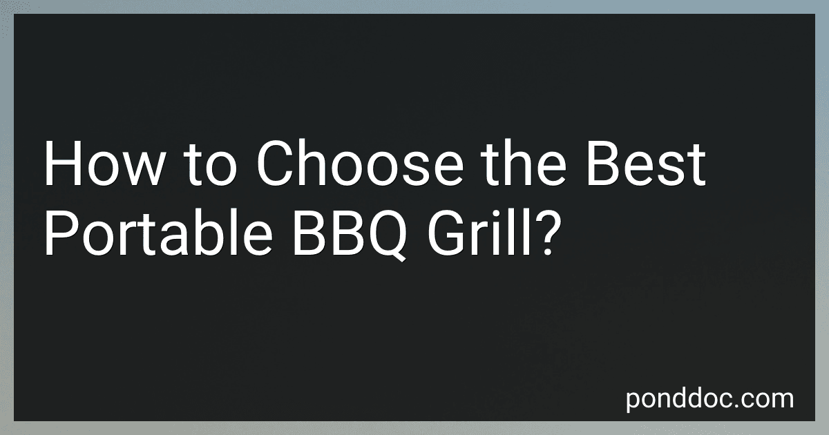 How to Choose the Best Portable BBQ Grill? image
