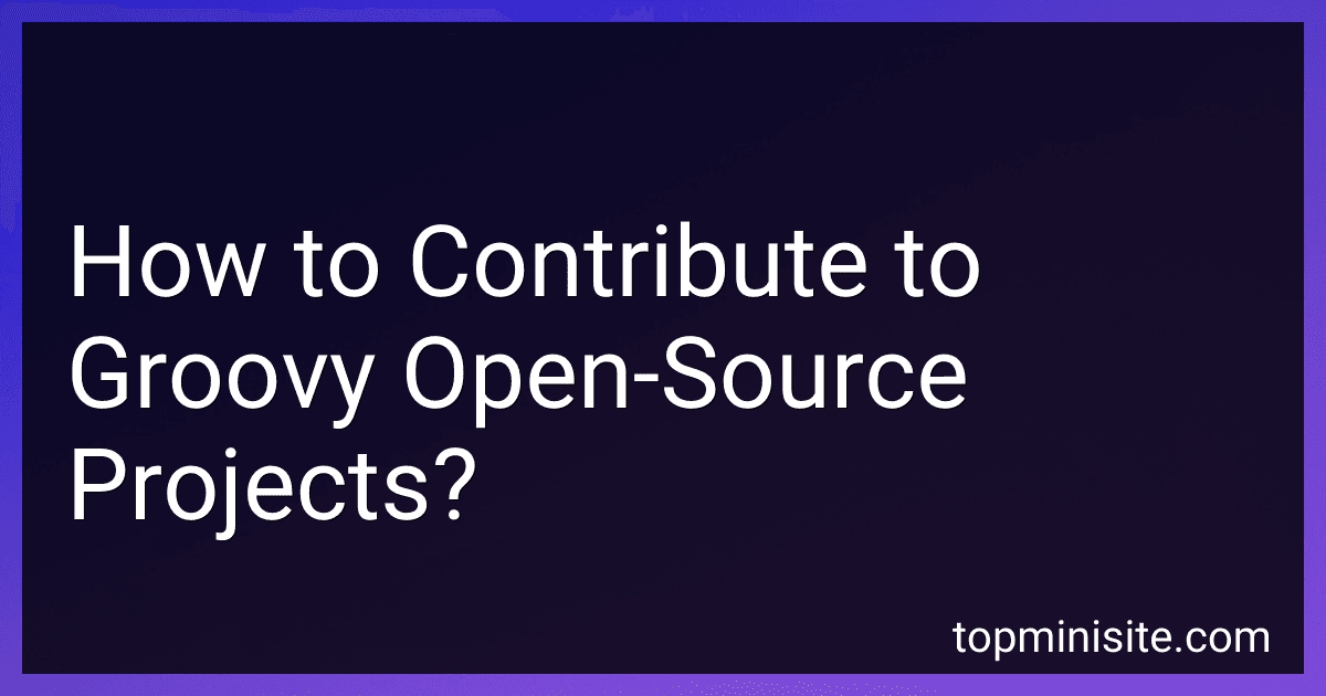 How to Contribute to Groovy Open-Source Projects? image